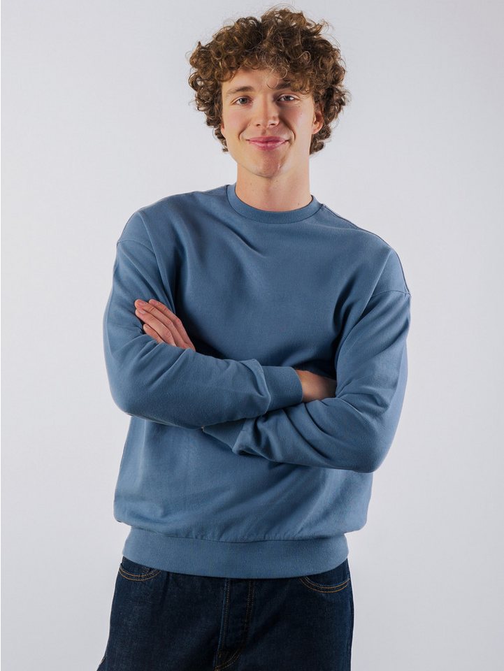 HONEST BASICS Sweatshirt Leichter aus OCS und GRS zertifizierter Bio-Baumwolle von HONEST BASICS