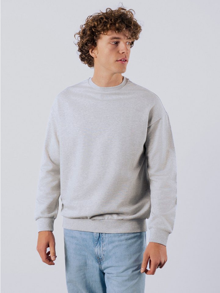 HONEST BASICS Sweatshirt Leichter aus OCS und GRS zertifizierter Bio-Baumwolle von HONEST BASICS