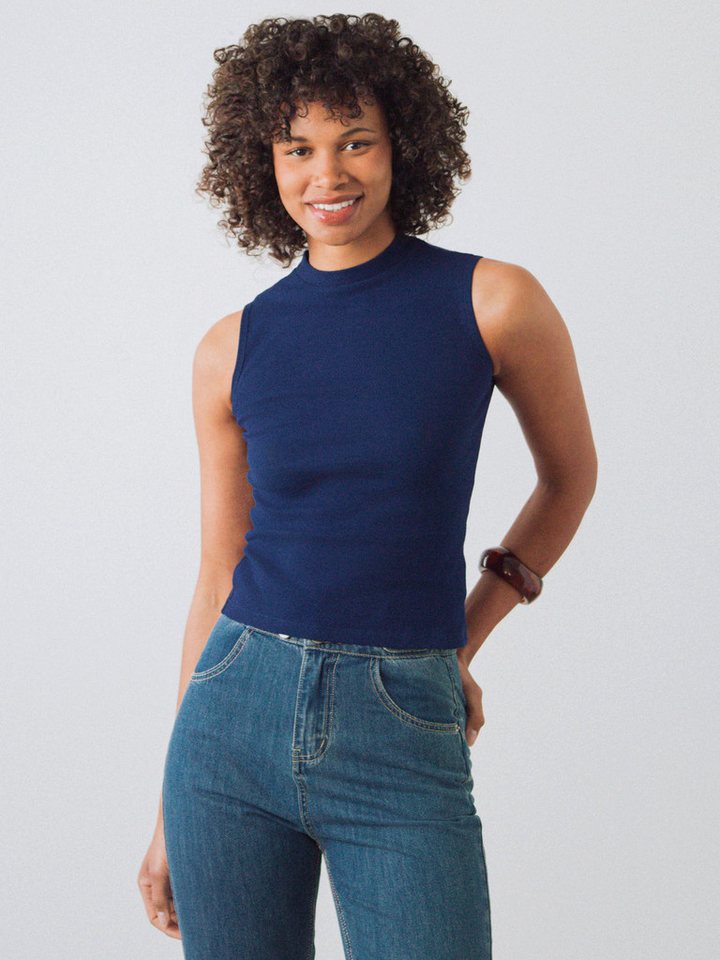 HONEST BASICS Tanktop Mock-Top von HONEST BASICS