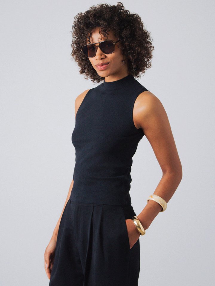 HONEST BASICS Tanktop Mock-Top von HONEST BASICS