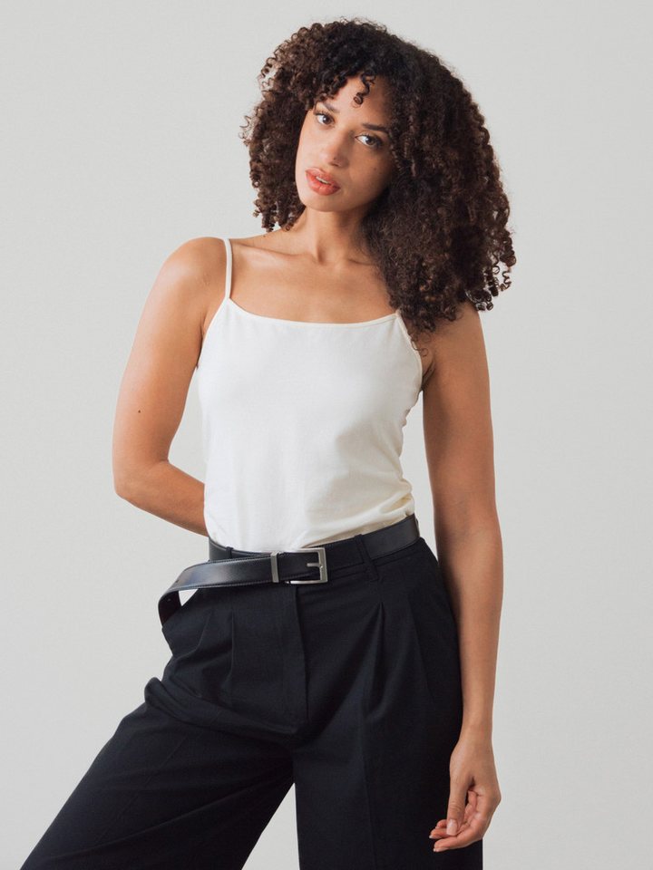 HONEST BASICS Tanktop Spaghetti-Träger-Top von HONEST BASICS