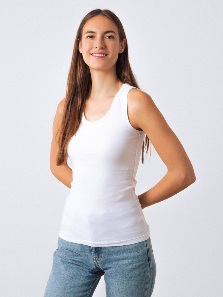 HONEST BASICS Tanktop mit OCS zertifizierter Bio-Baumwolle von HONEST BASICS