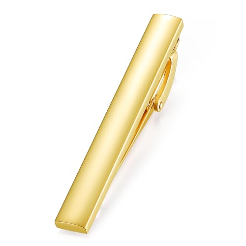 HONEY BEAR 5/5.4/6cm Herren Krawattennadel Krawattenklammer für Normale Krawatte Tie Clip 1.97"/2.12"/2.36" von HONEY BEAR