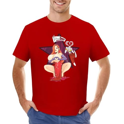 Jessica-Rabbit-Boobheartchallenge-T-Shirt-Boys-Animal-Print-Funnys-Boys von HONGLAIJIZHUA