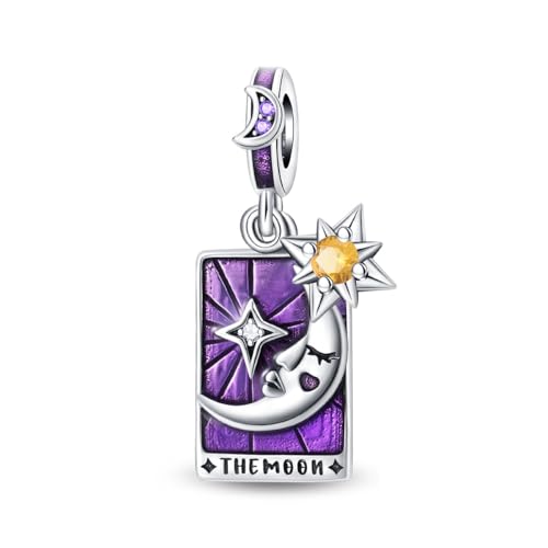 HONGRUI Charm-Anhänger aus 925er-Sterlingsilber für Armbänder, Halsketten, modisch, Herz, Schleife, Blume, Familie, Schmetterling, Anhänger für Frauen, Festival-Schmuck, Geschenke (violette HONGRUI Charm-Anhänger aus 925er-Sterlingsilber für Armbänder, Halsketten, modisch, Herz, Schleife, Blume, Familie, Schmetterling, Anhänger für Frauen, Festival-Schmuck, Geschenke (violette von HONGRUI