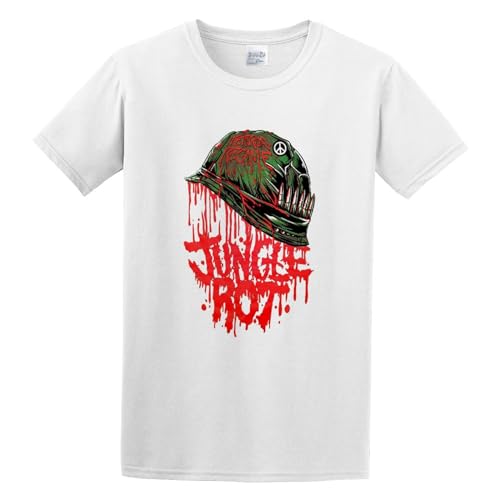 Jungle Rot Full Metal Rot T-Shirt White L Jungle Rot Full Metal Rot T-Shirt White L von HONGWEl