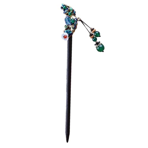 HONITANO Vintage Haarnadel Aus Hanfu Material Dekorative Haarpin Für Mädchen Langlebiger Haarschmuck Accessoire Retro Design Schonend Für Haar von HONITANO