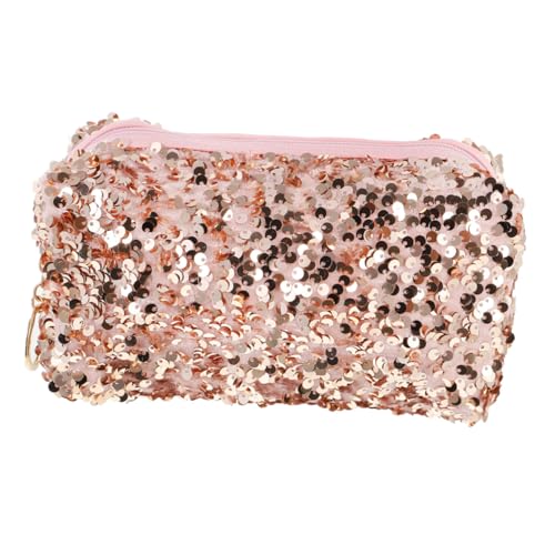 HONITANO Kosmetikbeutel Mit Pailletten Glänzende Schminktasche Für Damen Reise-Kosmetiktasche Mit Großem Fassungsvermögen Leicht Zu Tragen Mit Reißverschluss HONITANO Kosmetikbeutel Mit Pailletten Glänzende Schminktasche Für Damen Reise-Kosmetiktasche Mit Großem Fassungsvermögen Leicht Zu Tragen Mit Reißverschluss von HONITANO