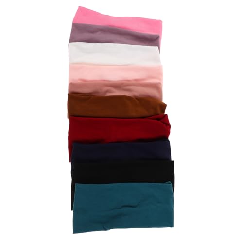 HONITANO 10 Stück Teiliges Elastische Knot-stirnbänder für Damen Rutschfest Schweißabsorbierend Angenehm Flexibles Yoga Sport-haarband Modisches Turban-design Vielseitig und Praktisch HONITANO 10 Stück Teiliges Elastische Knot-stirnbänder für Damen Rutschfest Schweißabsorbierend Angenehm Flexibles Yoga Sport-haarband Modisches Turban-design Vielseitig und Praktisch von HONITANO