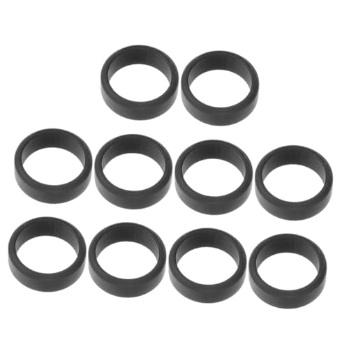 HONITANO 10 Stück Teiliges Herren Silikonringe Sportliche Elastische Fitnessringe Hautfreundlich Reißfest Glatte Oberfläche für Gym Outdoor training und Schutz vor Kratzern HONITANO 10 Stück Teiliges Herren Silikonringe Sportliche Elastische Fitnessringe Hautfreundlich Reißfest Glatte Oberfläche für Gym Outdoor training und Schutz vor Kratzern von HONITANO