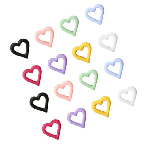 HONITANO 100 Stück Herzförmige Nail Charms Flat Back Cabochons Nagelkunst Verzierungen Mini Für Valentinstag Weihnachtsdeko Originelles DIY Nageldesign HONITANO 100 Stück Herzförmige Nail Charms Flat Back Cabochons Nagelkunst Verzierungen Mini Für Valentinstag Weihnachtsdeko Originelles DIY Nageldesign von HONITANO