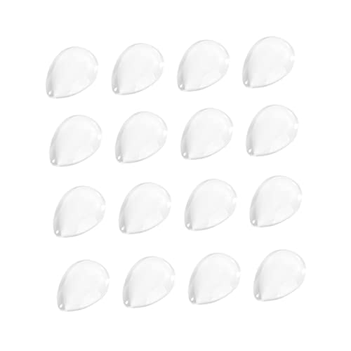 HONITANO 100stücke Glas Nail Polish Display Perlen Transparente Farbkarte Für Nagellack-präsentation Für Salon Und Nageldesign von HONITANO