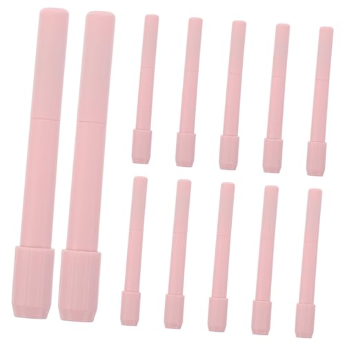 HONITANO 12 Stück Augenbrauenstift-verlängerung Verstellbarer Stiftverlängerer Stiftverlängerung Halter Für Augenbrauenstifte Bleistifthalter Aufsätze Für Bleistifte Rosa Abs von HONITANO