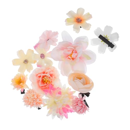 HONITANO 12stücke Teiliges Set Mit Blumen-haarspangen Accessoires Für Frauen Und Mädchen Leicht Und Vielseitig Für Partys Hochzeiten Und Alltag von HONITANO