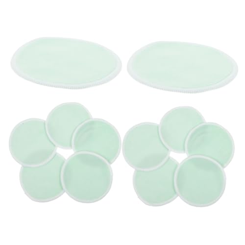 HONITANO 12stücke Bambusfaser Make-up Entferner Pads Wiederverwendbare Waschbare Reinigungspads Für Sanfte Hautpflege Für Tägliches Make-up Und Effektive Porenreinigung von HONITANO