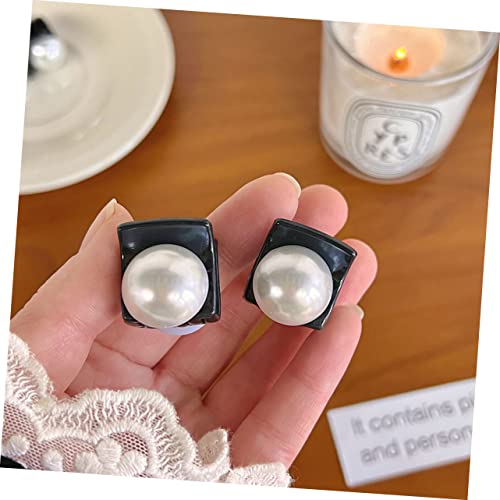 HONITANO 12 Stück Teiliges Mini Haarspangen mit Perlen Kleine Haarklammern aus Robustem Kunststoff Claw Clips für Damen Vielseitiger Haarschmuck für Alltag Makeup und Reise von HONITANO