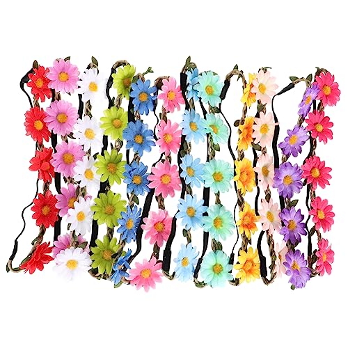 HONITANO 12Stücke Teiliges Haarkranz Bunter Haarschmuck für Festivals Hochzeiten und Partys Elegant und Bequem zu Verleiht Jedem Look HONITANO 12Stücke Teiliges Haarkranz Bunter Haarschmuck für Festivals Hochzeiten und Partys Elegant und Bequem zu Verleiht Jedem Look von HONITANO