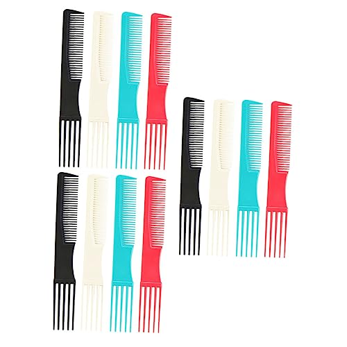 HONITANO 12stücke Haarkämme Zum Zurückkämmen Für Männer Und Heimgebrauch Aus Strapazierfähigem Material Tragbar Für Reisen Und Täglichen Gebrauch von HONITANO