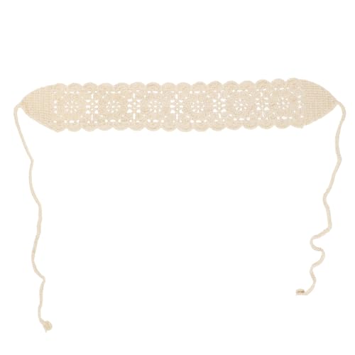 HONITANO Abnehmbarer Falscher Kragen Stirnband 1Stück Dekorativer Faux Kragen für Damen Vielseitiges Haaraccessoire für Alltag Verabredungen und Besondere Anlässe von HONITANO