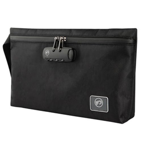 HONITANO 1stück Aufbewahrungstasche Mit Zahlenschloss Geruchsdichte Oxford-Tasche Für Camping Und Outdoor-aktivitäten Praktische Pouch Für Medikamente Und Zubehör von HONITANO