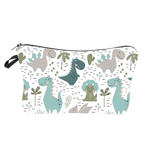 HONITANO 1stück Dinosaurier-Design Kosmetiktasche Für Damen Tragbare Make-up Handtasche Aus Leichte Und Kompakte Aufbewahrung Für Reisen Freizeit Und Alltag Große Kapazität Für HONITANO 1stück Dinosaurier-Design Kosmetiktasche Für Damen Tragbare Make-up Handtasche Aus Leichte Und Kompakte Aufbewahrung Für Reisen Freizeit Und Alltag Große Kapazität Für von HONITANO