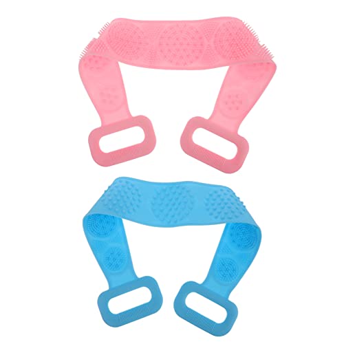 HONITANO 2 Stück Badetuch Und Badegürtel Zurück Lang Handtuch Kratzer Schrubben Körper Rückenmassagebad Rückenschrubber Peeling Kieselgel HONITANO 2 Stück Badetuch Und Badegürtel Zurück Lang Handtuch Kratzer Schrubben Körper Rückenmassagebad Rückenschrubber Peeling Kieselgel von HONITANO