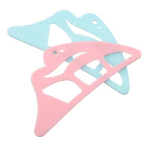 HONITANO 2 Stück Eyeliner Guide Tool aus Weichem Silikon Präzise Ergonomische Make-up Schablonen für Winged Cat Eye Styles Vielseitiges Hautfreundliches Eye Makeup Aid für Exakte von HONITANO