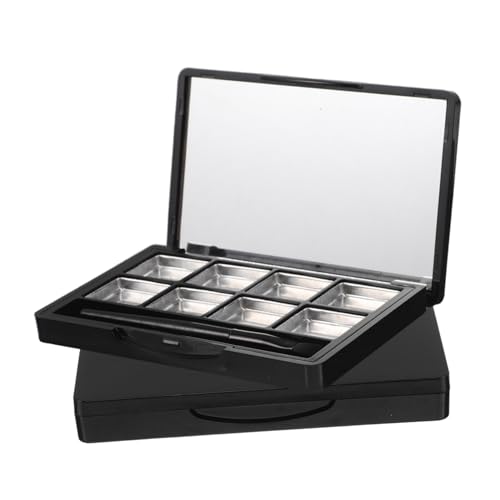 HONITANO 2 Stück Fächer Lidschatten Palette Leer mit Spiegel und Lippenpinsel Wiederbefüllbar Kompakt Langlebig für DIY Kosmetik Aufbewahrung und Unterwegs HONITANO 2 Stück Fächer Lidschatten Palette Leer mit Spiegel und Lippenpinsel Wiederbefüllbar Kompakt Langlebig für DIY Kosmetik Aufbewahrung und Unterwegs von HONITANO