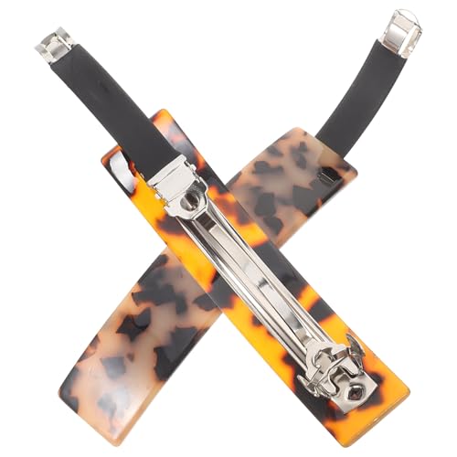 HONITANO 2 Stück Französische Haarklammer für Damen Elegante Haarspange mit Federmechanismus Sichere Fixierung für Pferdeschwanz und Hochsteckfrisuren Modische Haarschmuck accessoires in von HONITANO