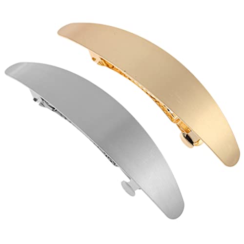 HONITANO 2stücke Metall Haarspangen Für Frauen Haarnadeln Aus Silbernem Und Goldenem Metall Dekorative Haarspangen Als Haarzubehör Für Hochzeit Und Party von HONITANO