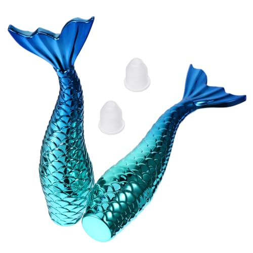 HONITANO 2 Stück Leere Eyeliner Tuben DIY Flüssiger Eyeliner Behälter Wiederverwendbare Kosmetikbehälter Transparent Leicht Praktisch für Make Up und Nagelöl Aufbewahrung von HONITANO