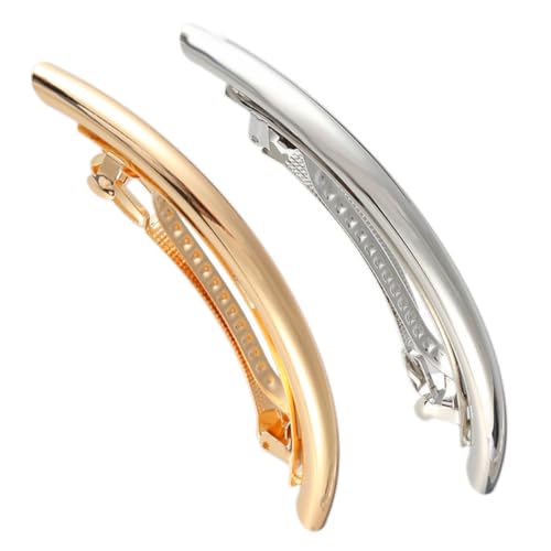 HONITANO 2 Stück Metal Haarklammern aus Robustem Legierungsstahl Langlebige Haarklammern für Damen Haarspangen für Langes und Dickes Haar Vielseitige Styling Accessoires für Alltag und von HONITANO