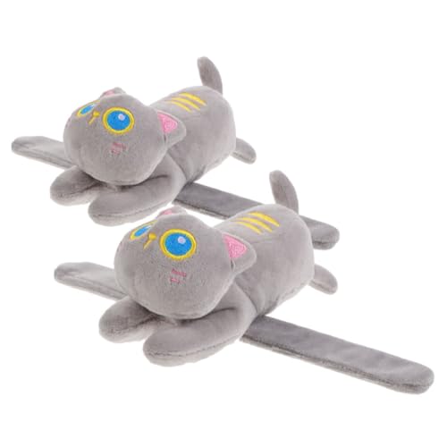 HONITANO 2stücke Plüsch-schlagarmband Mit Katzendekor Weiches Partygeschenk Halloween- Geburtstagsgeschenk Armband Zur Dekoration Leicht Und Angenehm Zu Tragen von HONITANO