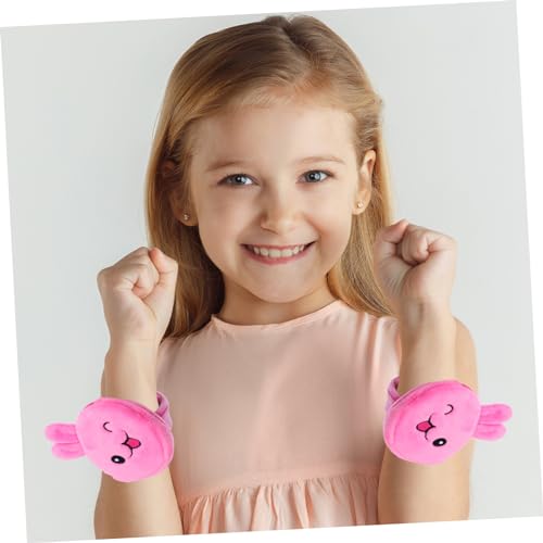 HONITANO 2 Stück Slap Bands mit Süßem Hasenmotiv Vielseitige Schnapparmbänder und Tragbare Münztasche Leichte Partygeschenke und Geburtstag Mitgebsel für Jungen und Mädchen von HONITANO