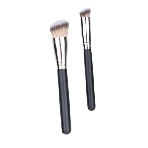 HONITANO 2 Stück Teiliges Make up Pinsel Weiche Synthetische Fasern Dichte Foundation Concealer pinsel für Flüssiges und Puder make up Tragbares Profi tool für Präzises Auftragen bei Damen HONITANO 2 Stück Teiliges Make up Pinsel Weiche Synthetische Fasern Dichte Foundation Concealer pinsel für Flüssiges und Puder make up Tragbares Profi tool für Präzises Auftragen bei Damen von HONITANO