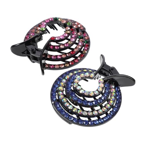 HONITANO 2 Stück Teiliges Spiral haarnadeln für Damen Modische Haarknoten hilfe Kompakt und Tragbar Geeignet für Alltag und Besondere Anlässe Vielseitiges Stylingzubehör von HONITANO