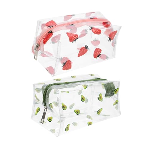 HONITANO 2 Stück Transparentes Kosmetiktaschen Groß mit Multi Funktion Wasserabweisend Reißfest Vielseitiger Organizer für Reise und Make Up Zubehör Tragbar für Damen und Herren HONITANO 2 Stück Transparentes Kosmetiktaschen Groß mit Multi Funktion Wasserabweisend Reißfest Vielseitiger Organizer für Reise und Make Up Zubehör Tragbar für Damen und Herren von HONITANO