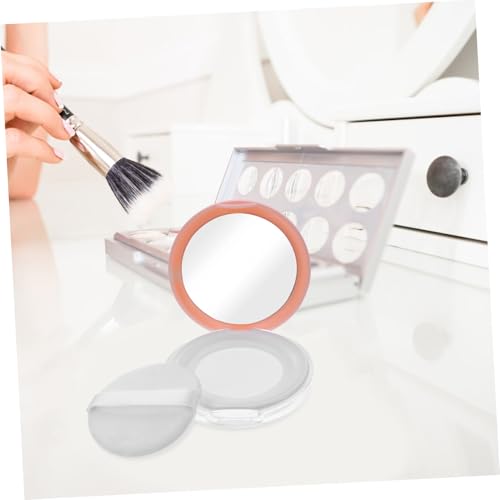 HONITANO 2 Stück Ultra Dünne Lose Puder Dose mit Spiegel und Schwamm Wiederverwendbarer Make up Puderbehälter Auslaufsicher Kompakt für Damen und Unterwegs HONITANO 2 Stück Ultra Dünne Lose Puder Dose mit Spiegel und Schwamm Wiederverwendbarer Make up Puderbehälter Auslaufsicher Kompakt für Damen und Unterwegs von HONITANO