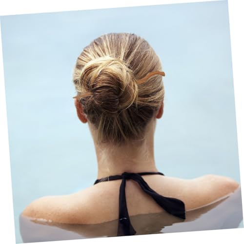 HONITANO 2 Stück Vintage Haarnadeln aus Holz Klassische Chinesische Haarschmuck Haarnadeln für Damen Eleganter Haarschmuck im Hanfu Stil Handgefertigte Holz Haarklammern für Feste und von HONITANO