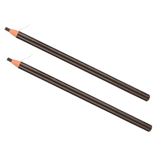 HONITANO 2 Stück Wasserfester Augenbrauenstift Mit Peel off Design Langlebiger Microblading Stift Für Natürliche 3d-augenbrauen Make up Tool Für Frauen Und Mädchen Schweißfest Und von HONITANO