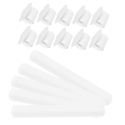 HONITANO 20 Stck Teiliges Weißes Snap Armband für Leere DIY Slap Armbänder aus Langlebigem Material Praktische Party Mitgebsel für Jungen und Mädchen Einfache Handhabung und Vielseitig von HONITANO