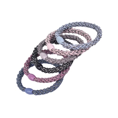 HONITANO 20 Stück Gummibandhaarring Elastische Haarbindungen Mädchen Haarseil Pferdeschwanzhalter Seil Frau Haarseil von HONITANO