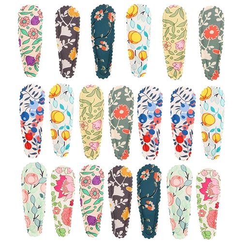 HONITANO 20stücke Teiliges Blumen-haarspangen Für Frauen Und Mädchen Niedliche Haarklammern Verschiedenen Farben Haaraccessoires Für Jeden Anlass Stylisches Und Leichtes Design von HONITANO