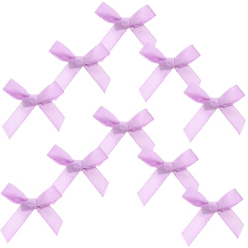 HONITANO 20 Stück Teiliges Schleifen Haarspangen für Damen Stabile Clips mit Schleifen Design Rutschfest und Schonend Violette Haarklammern für Alltag und Besondere Anlässe von HONITANO