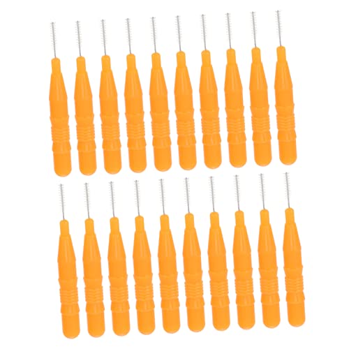 HONITANO 20 Stücke Tragbare Multi Funktionale Augenbrauenpinsel Interdentalbürsten Satz für Mädchen Kleiner Make Up Kosmetikwerkzeuge für Zuhause und Reisen von HONITANO