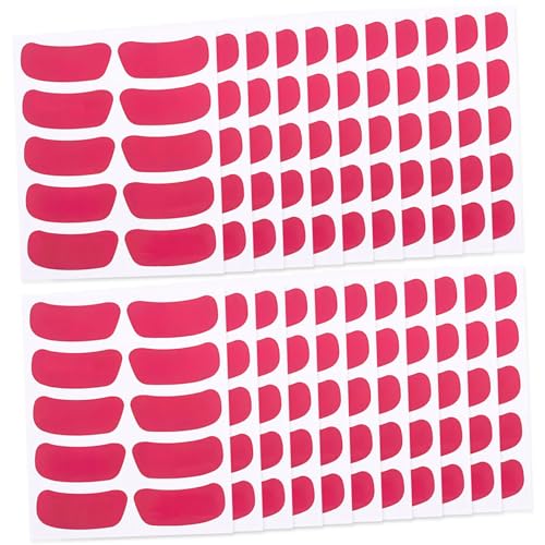 HONITANO 22 Blatt Sportliche Selbstklebende Augenstreifen aus PVC Atmungsaktive Softball Face Stickers Wasserfeste Eye Aufkleber für Baseball Football und Outdoor Events Hautfreundlich von HONITANO