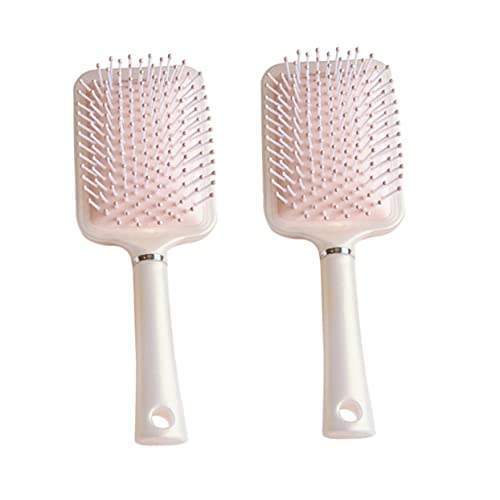 HONITANO 2Stücke Haarbürsten mit Ergonomischem Design Sanfte Massagekämme für Damen zum Entwirren und Stylen von Langen Haaren Kompakt und Tragbar Champagnergold HONITANO 2Stücke Haarbürsten mit Ergonomischem Design Sanfte Massagekämme für Damen zum Entwirren und Stylen von Langen Haaren Kompakt und Tragbar Champagnergold von HONITANO