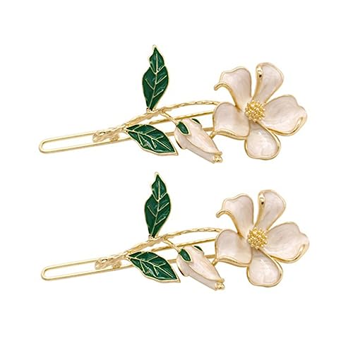 HONITANO 2stücke Blumen-haarspangen Für Damen Haarclips Für Haartypen Glänzende Und Widerstandsfähige Haarschmuck-accessoires Für Stilvolle Frisuren HONITANO 2stücke Blumen-haarspangen Für Damen Haarclips Für Haartypen Glänzende Und Widerstandsfähige Haarschmuck-accessoires Für Stilvolle Frisuren von HONITANO