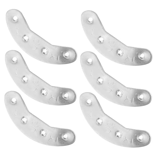 HONITANO 3 Paare Metall Fersenplatten Schuhreparatur Hochbelastbar Verschleiß Schuhsohlen Schutzplatten Für Herren Outdoor Wandern Einfach Selbstmontage von HONITANO
