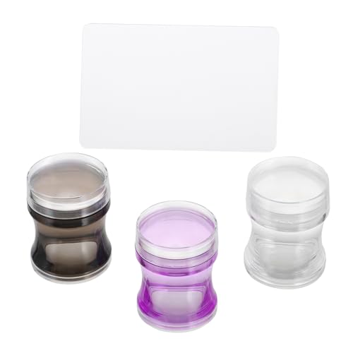 HONITANO 3 Sätze Nail Stamper Kit Silikon Nagel Stempel mit Schaber French Nail Art DIY Maniküre Tool für Schnelles Einfaches Nageldesign Zuhause Salon Zufällige Farbe Zufällige Farbe HONITANO 3 Sätze Nail Stamper Kit Silikon Nagel Stempel mit Schaber French Nail Art DIY Maniküre Tool für Schnelles Einfaches Nageldesign Zuhause Salon Zufällige Farbe Zufällige Farbe von HONITANO